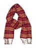 Unbranded Plaid Burgundy Red Scarf One size - photo 1