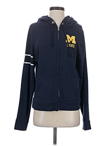 Victoria's Secret Pink with Fifth & Ocean Zip Up Hoodie (view 1)