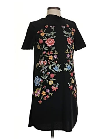Zara W&B Collection Casual Dress (view 1)