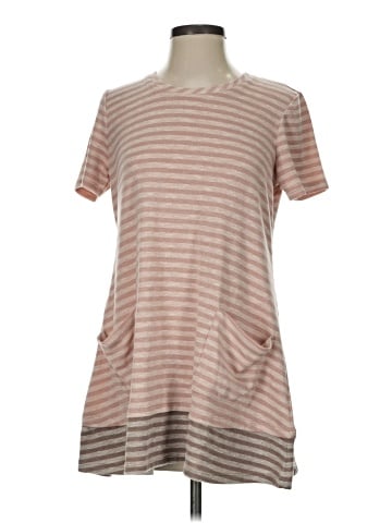 LOGO by Lori Goldstein Short Sleeve Top (view 1)
