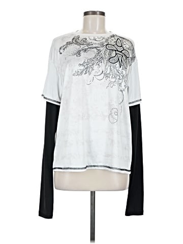 Unbranded 3/4 Sleeve T-Shirt (view 1)