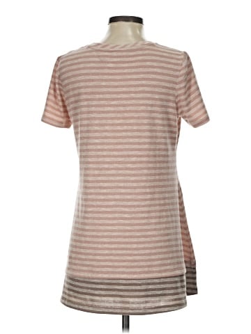 LOGO by Lori Goldstein Short Sleeve Top (view 2)