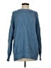 American Eagle Outfitters Solid Blue Pullover Sweater Size S - photo 1