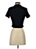 BCBGeneration Black Short Sleeve Top Size XS - photo 2