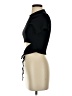 BCBGeneration Black Short Sleeve Top Size XS - photo 5