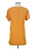 Rag & Bone 100% Polyester Yellow Short Sleeve Top Size XS - photo 2