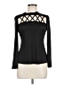 FancyQube Black Long Sleeve Top Size M - photo 1
