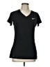 Nike Solid Black Active T-Shirt Size L - photo 1