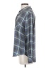Rails 100% Rayon Plaid Gray Long Sleeve Button-Down Shirt Size S - photo 5
