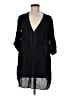Johnny Was Black 3/4 Sleeve Blouse Size M - photo 1