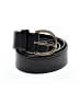 Unbranded 100% Leather Black Leather Belt Size XL - photo 1