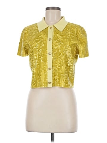 J.Crew Collection Short Sleeve Blouse (view 1)