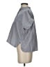 Everlane Stripes Gray Short Sleeve Blouse Size 00 - photo 5