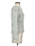 Sisley Metallic Silver Pullover Sweater Size XXS (estimated) - photo 4