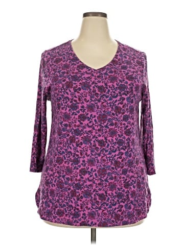 J.Jill 3/4 Sleeve T-Shirt (view 1)