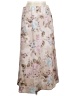 WAYF Floral Tan Formal Skirt Size L - photo 1