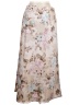 WAYF Floral Tan Formal Skirt Size L - photo 2