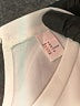 Unbranded White 3/4 Sleeve Top Size M - photo 7
