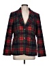 Talbots Plaid Red Blazer Size 12 - photo 1