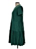 Unbranded Solid Green Casual Dress Size L - photo 5