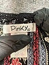 Pinky 100% Cotton Black Sleeveless Blouse Size S - photo 7