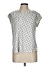 Daniel Rainn Polka Dots Ivory Short Sleeve Blouse Size L - photo 1