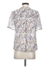 Chan Luu 100% Viscose Floral Ivory Short Sleeve Blouse Size XS - photo 2