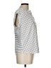 Daniel Rainn Polka Dots Ivory Short Sleeve Blouse Size L - photo 4