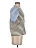 Veronica Beard Jeans Blue Short Sleeve Top Size XS - photo 4