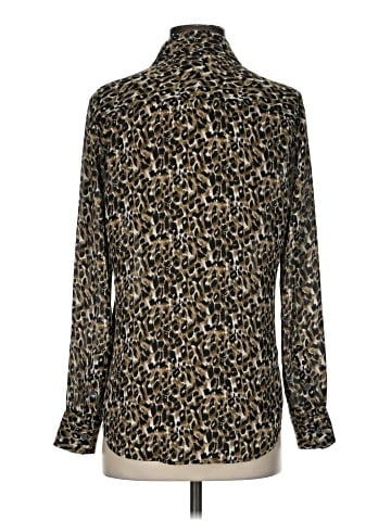 Equipment Long Sleeve Blouse (view 2)