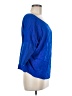 MNG Suit Blue 3/4 Sleeve Top Size 6 - photo 4