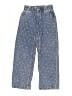 H&M 100% Cotton Polka Dots Blue Jeans Size 8 - photo 1