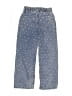 H&M 100% Cotton Polka Dots Blue Jeans Size 8 - photo 2