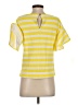 Anthropologie Yellow Short Sleeve Top Size XS - photo 2