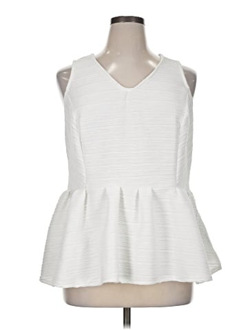 Worthington Sleeveless Blouse (view 1)