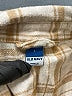 Old Navy 100% Cotton Plaid Tan 3/4 Sleeve Button-Down Shirt Size L - photo 7