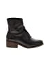 Lucky Brand Black Ankle Boots Size 8 1/2 - photo 1