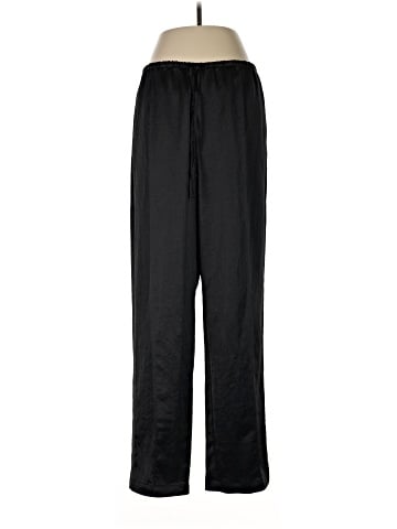 Madewell Pintucked Slim Pull-On Pants in Satin (view 2)