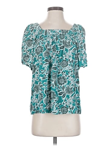 Ann Taylor LOFT Short Sleeve Blouse (view 1)