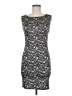 Forever 21 Graphic Gray Cocktail Dress Size M - photo 1