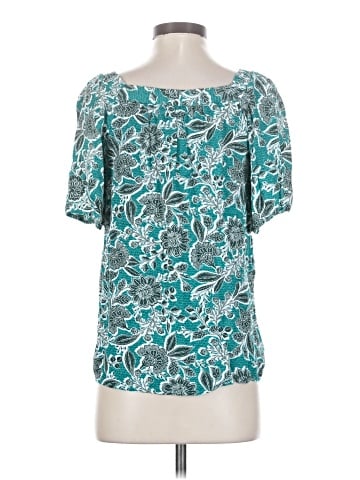 Ann Taylor LOFT Short Sleeve Blouse (view 2)