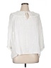 Roper 100% Rayon White 3/4 Sleeve Blouse Size XL - photo 1
