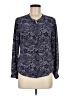 Assorted Brands Paisley Blue Long Sleeve Blouse Size M - photo 1