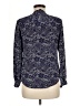 Assorted Brands Paisley Blue Long Sleeve Blouse Size M - photo 2
