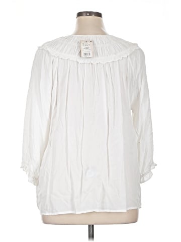 Roper 3/4 Sleeve Blouse (view 2)