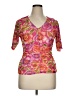 Jade Pink 3/4 Sleeve Top Size XL - photo 1
