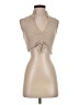 Zara Tan Sleeveless Top Size S - photo 1