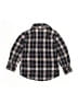 Nautica 100% Cotton Plaid Black Long Sleeve Button-Down Shirt Size 3T - photo 2