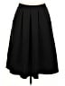 24seven Comfort Apparel Solid Black Formal Skirt Size 1X - photo 1