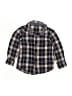 Nautica 100% Cotton Plaid Black Long Sleeve Button-Down Shirt Size 3T - photo 1